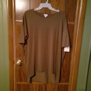 LulaRoe Brown/Bronze XL Irma